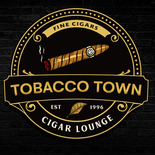 Cigar Lounge Logo Design and Identity Design by Agenciagraf