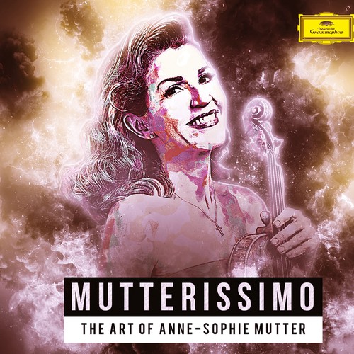 Illustrate the cover for Anne Sophie Mutter’s new album Design por alejandro alcorta