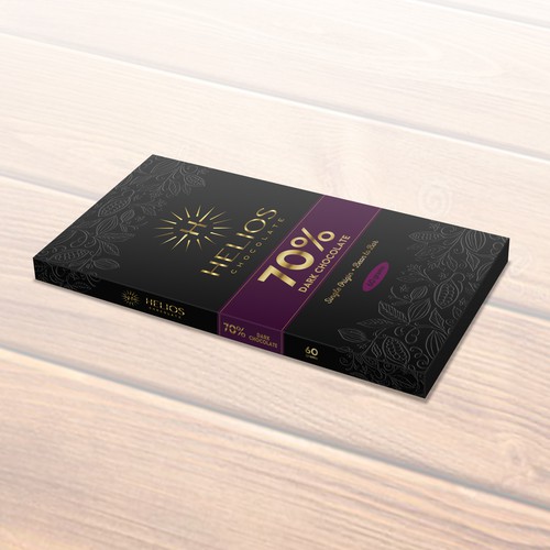 Design di Design chocolate bar packaging for a Premium bean to bar Chocolate business di RMCAD