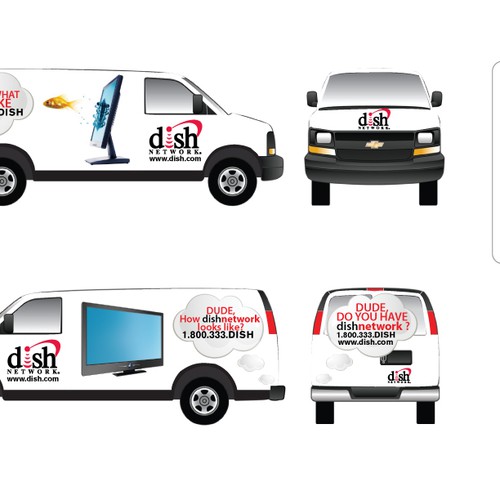 Diseño de V&S 002 ~ REDESIGN THE DISH NETWORK INSTALLATION FLEET de Cristiy_RO