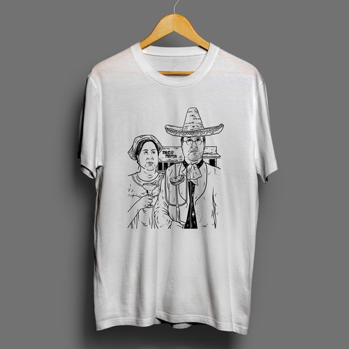 コンペ「A play on “Mexican Gothic” design for our collector T-shirts」のデザイン by edwinshabさん 