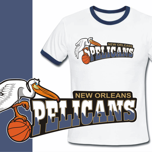 99designs community contest: Help brand the New Orleans Pelicans!! Réalisé par clowwarz