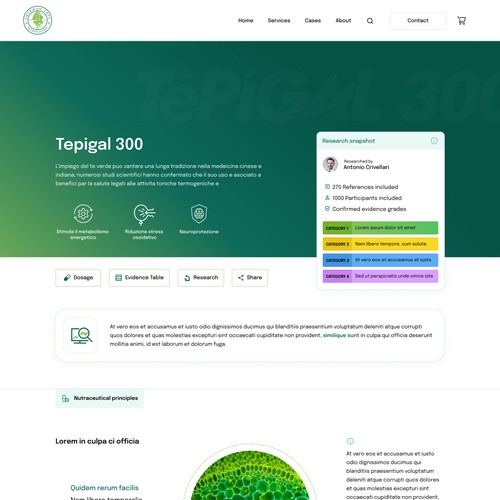 Sherman tree website Design by enkodesign