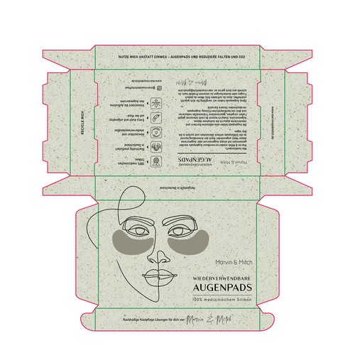 Create premium packaging for a cosmetics startup! Design by RUDI STUDIO