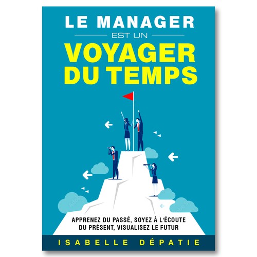 Cover for a French book about management - Fun work ! :) Réalisé par Colibrian