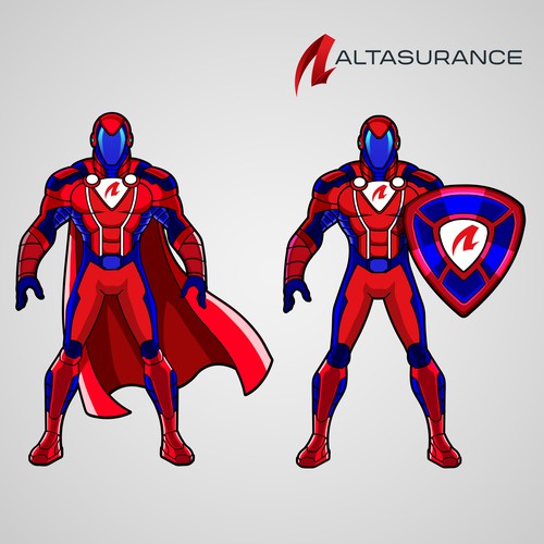 Design an Awesome Superhero Mascot for Insurance Firm Design by harwi studio