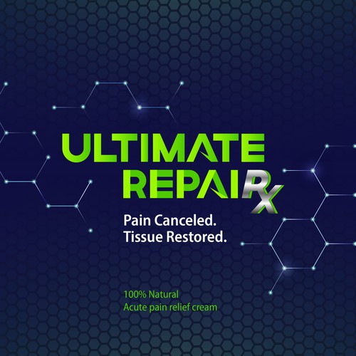 Create a logo for a high end all natural pain relief and repair cream Design by LogoGrafica