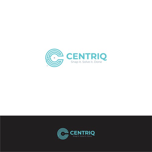 Centriq logo Design by chesta