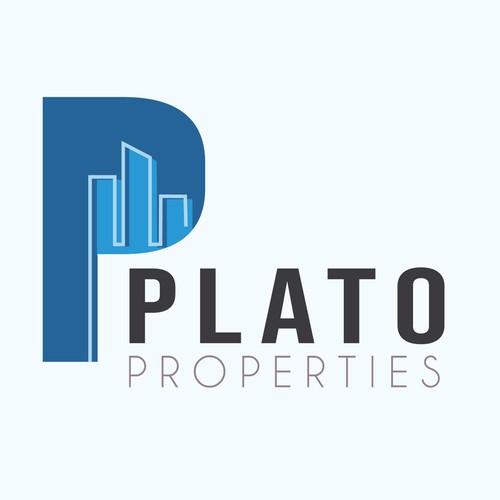 Design a simple and elegant logo for Plato Properties Design by MariaAMena