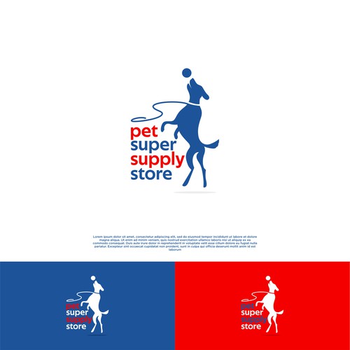 Design a Logo a up and comming  online pet supply store Design by NigmaStudio