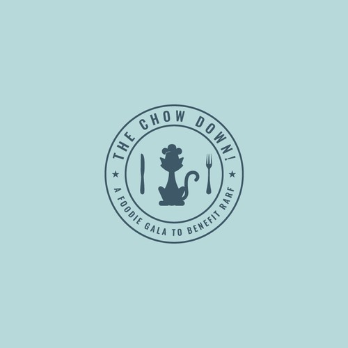 Food competition logo needed for charity even supporting animal rescue! Design by jpcontest