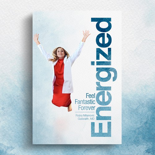Design a New York Times Bestseller E-book and book cover for my book: Energized Design by Wizdizz