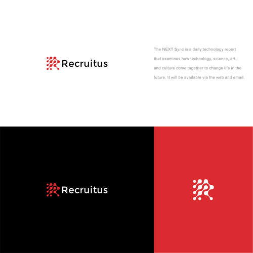 Logo for innovative recruitment company Design by IvanZfan