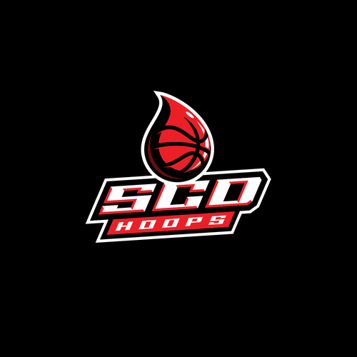 Basketball Logo for Team 'SCD Hoops' - Your Winning Logo Featured on Major Sports Network Design by struggle4ward