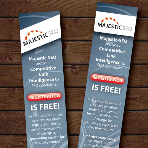 Banner Ad Campaign for Majestic SEO Ontwerp door SpenkyDesign