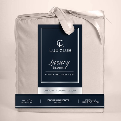 Design In-Store Packaging for Bed Sheets Design by intanamir