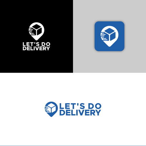 Delivery Service Logo Design by code.signs