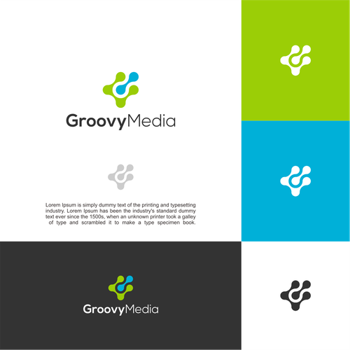 Technology company logo Design by mozila