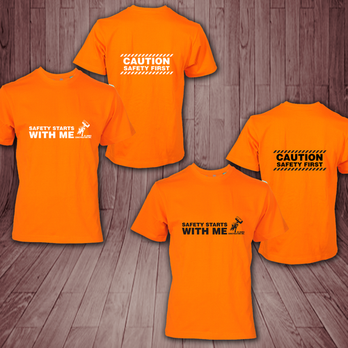 Safety campaign T-Shirt for Grading / Erosion control Construction ...