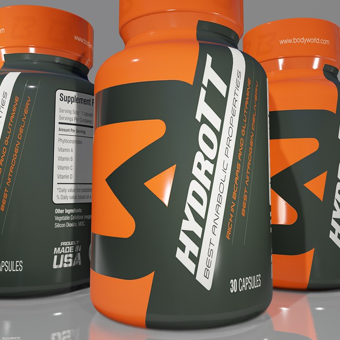 Sports Supplements and Nutrition BodyWorld® Product label contest