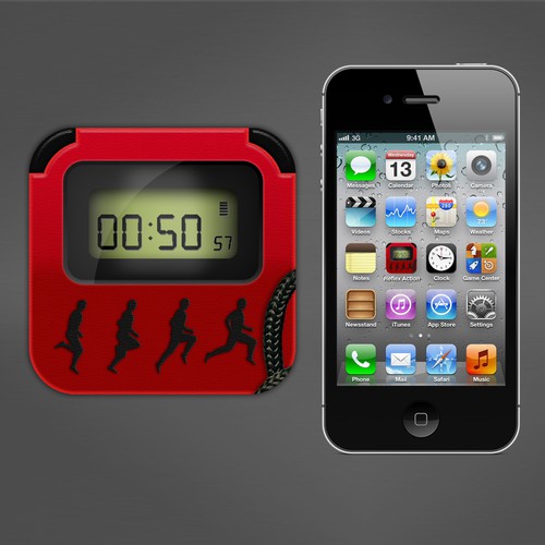 Create an iPhone app icon Design by Fenhrir