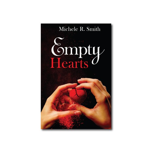 Design a book cover that appeals to an empty heart. Design by Desry