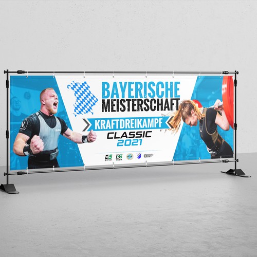 Unique, modern banner design for print - sports competition Design von GrApHiC cReAtIoN™