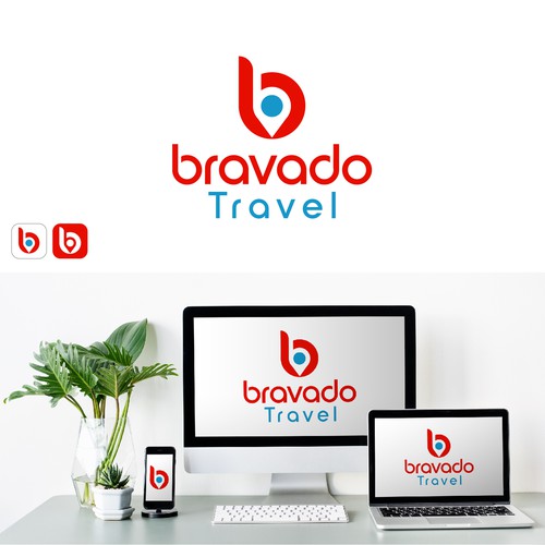 Design a logo for an online travel company Design by :Duo_bd™