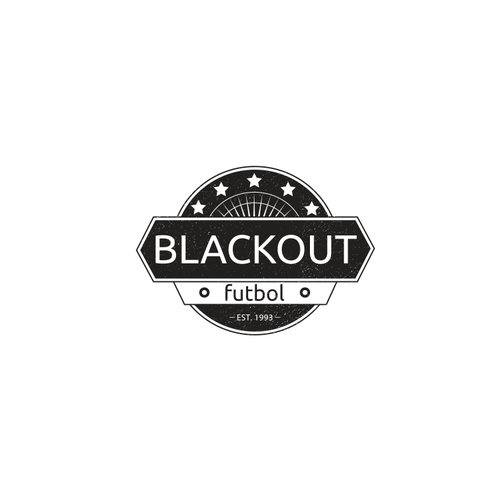Create a unique logo for luxury sport/fashion brand; Blackout Futbol