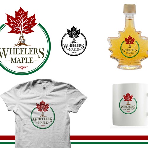 Make a logo as sweet as our maple syrup! Design by novanandz