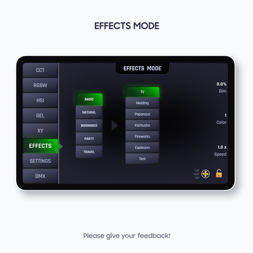 Designs | Graphic user interface design for touch screen display ...