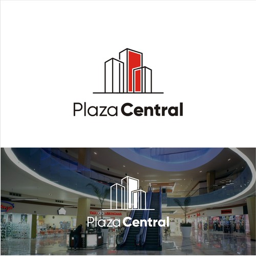 Logotipo Plaza Central Design by LOGOMAN*