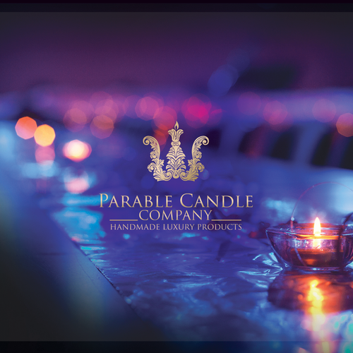 Create Luxury line logo for Parable Candle Company Logo & business