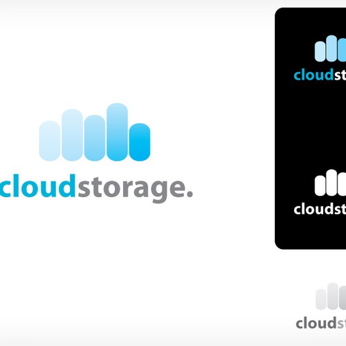 Cloud Storage Logo Design by miniMood