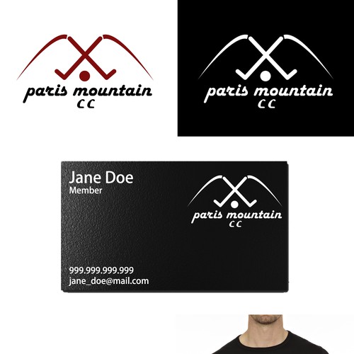 Refine an 80-yr old logo for Paris Mountain Country Club Design by S.C.C.