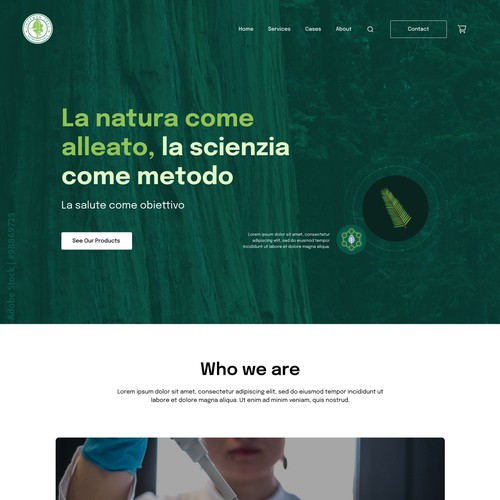 Sherman tree website Design by enkodesign