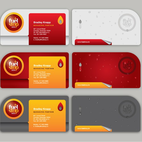 Help Fuel Stop Media with a new logo and business card Design by aaf.andi