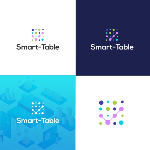 Gewinner des Wettbewerbs „Smart-Table - 通信インフラのデータをチームで直感的に管理できる - のサービスロゴ作成“ in der Kategorie Logo von lina/design