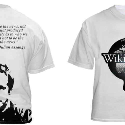 Design di New t-shirt design(s) wanted for WikiLeaks di Adrian Hulparu