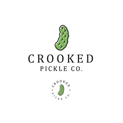 Create a stylish logo for the Crooked Pickle Co. | Logo design contest