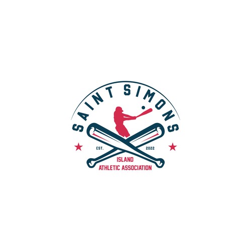 vintage baseball logo for youth booster club Design by sunshine_design