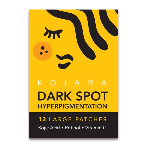 DARK SPOT PATCH PACKAGING Design by ve_sta