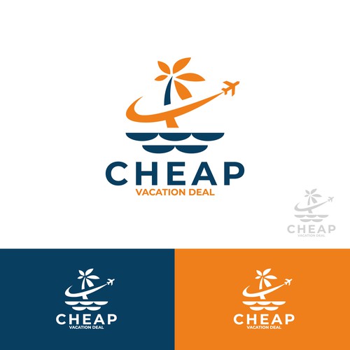 Modern online travel agency needs powerful eye catching logo Design by reiffal®