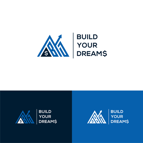 modern, popping logo that speaks to a person hitting their financial dreams. Try including the Dollar sign or up arrow Design by kick®