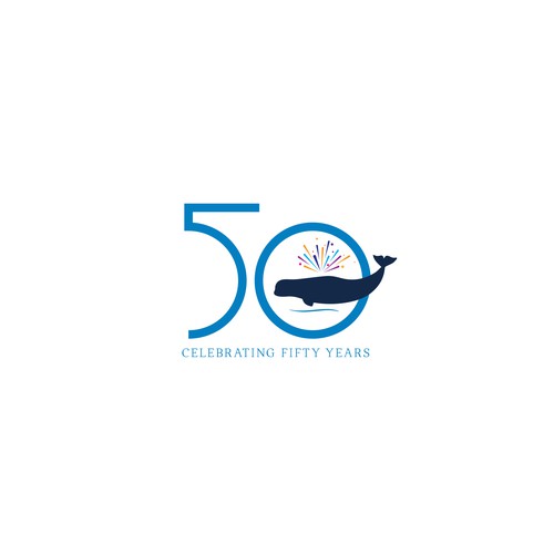 Mystic Aquarium Needs Special logo for 50th Year Anniversary Diseño de D.Silva