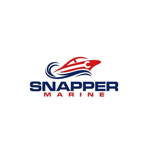 Snapper Marine Logo Design by ridwanted