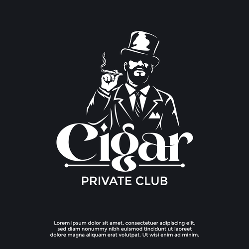 Cigar Private Club Design by B"n"W