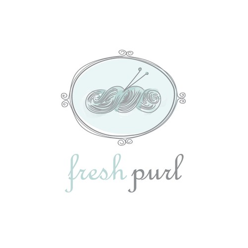 Help Fresh Purl with a new logo Design by CatchCan Design