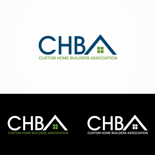 logo for Custom Home Builders Association (CHBA) Design por 1feb