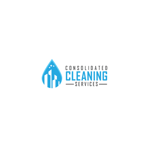 janitorial logo design